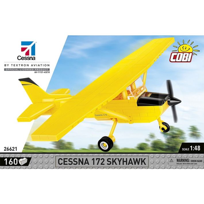26621 Cessna 172 Skyhawk-Yellow 1/48 scale (image for) 26621 Cessna 172 Skyhawk-Yellow 1/48 scale